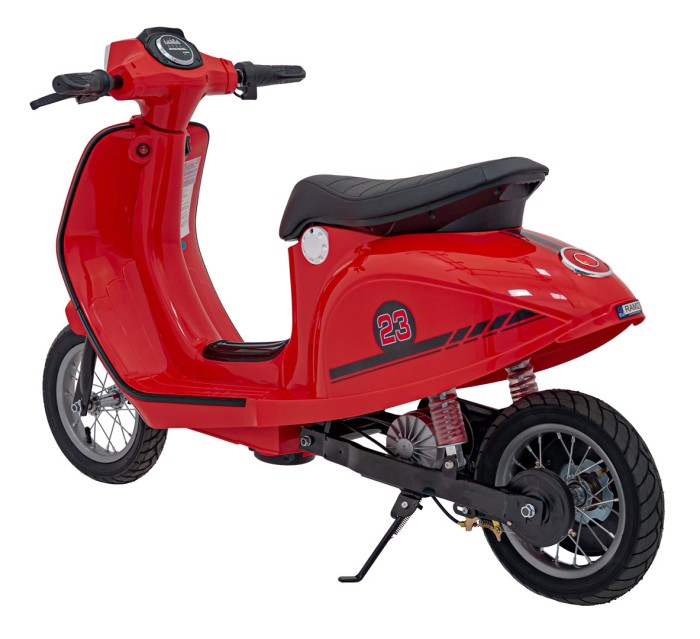 Pojazd Skuter Retro 23 Czerwony-6 7851 