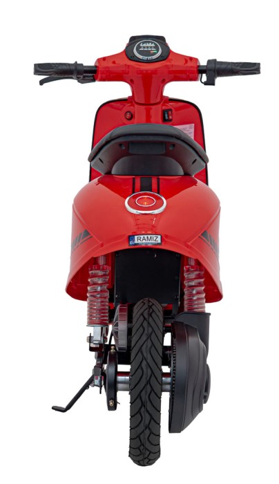 Pojazd Skuter Retro 23 Czerwony-7 7851 