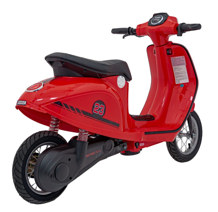 Pojazd Skuter Retro 23 Czerwony-8 7851 