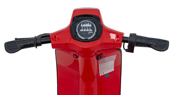 Pojazd Skuter Retro 23 Czerwony-10 7851 