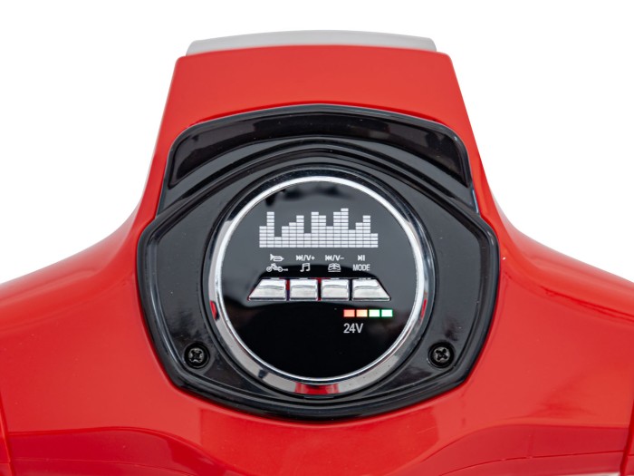 Pojazd Skuter Retro 23 Czerwony-13 7851 