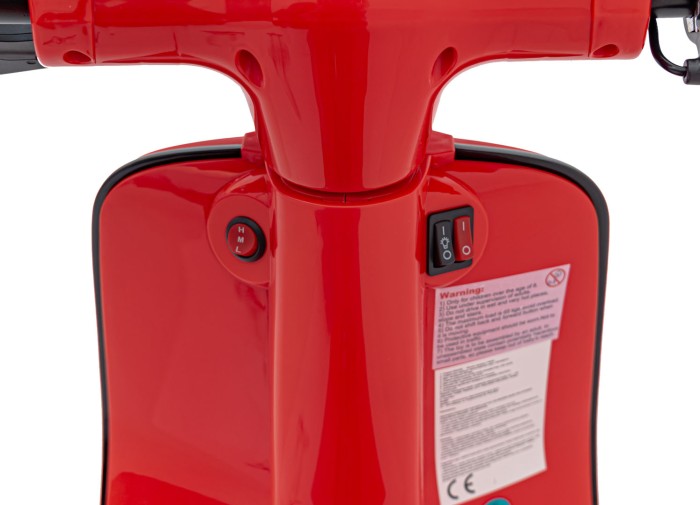 Pojazd Skuter Retro 23 Czerwony-19 7851 