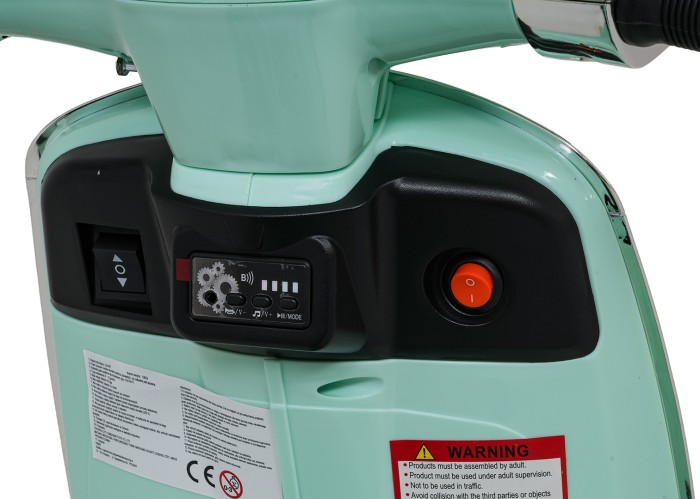 Pojazd Skuter Vespa ROMA Zielony-15 7852 