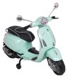 Pojazd Skuter Vespa ROMA Zielony-23 7852 