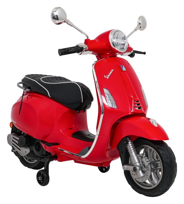 Pojazd Skuter Vespa ROMA Czerwony-2 7853 