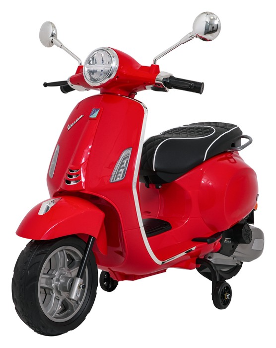 Pojazd Skuter Vespa ROMA Czerwony-4 7853 