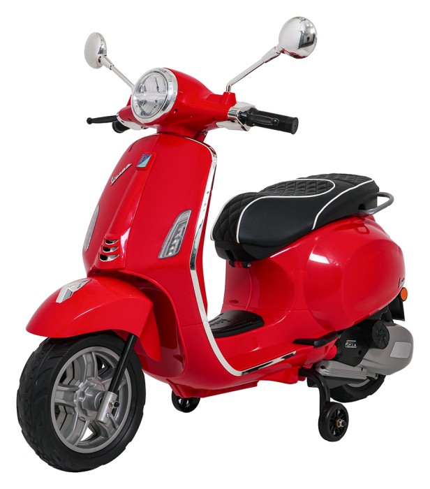 Pojazd Skuter Vespa ROMA Czerwony-5 7853 