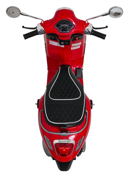 Pojazd Skuter Vespa ROMA Czerwony-11 7853 