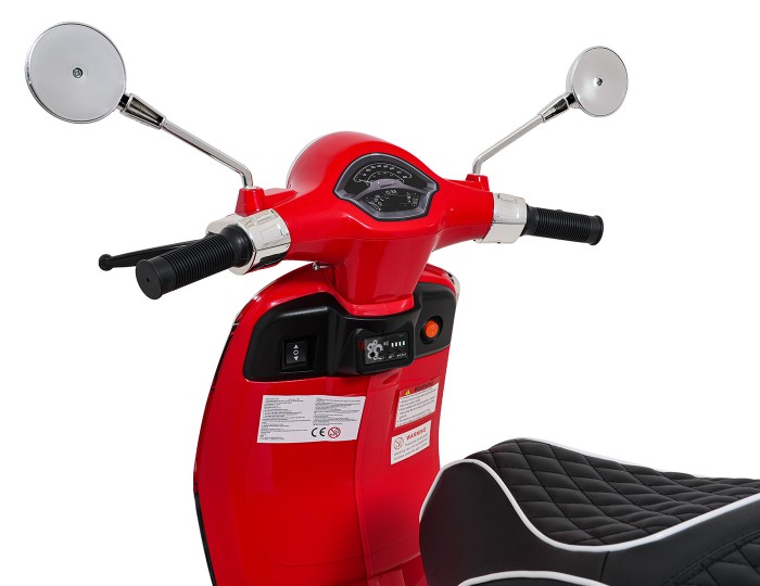 Pojazd Skuter Vespa ROMA Czerwony-20 7853 