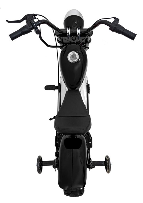 Pojazd Motorek Chopper Warrior Czarny-8 7854 