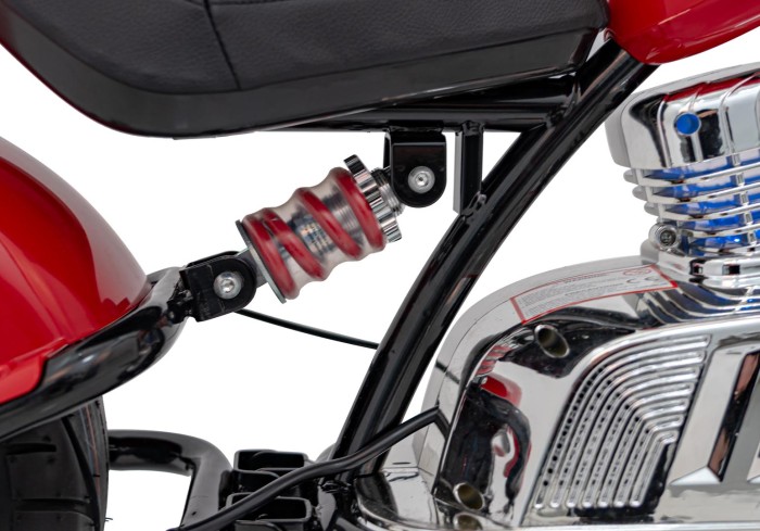 Pojazd Motorek Chopper Warrior Czerwony-12 7855 