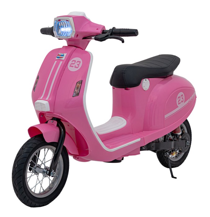 Pojazd Skuter Retro 23 Różowy-5 7856 