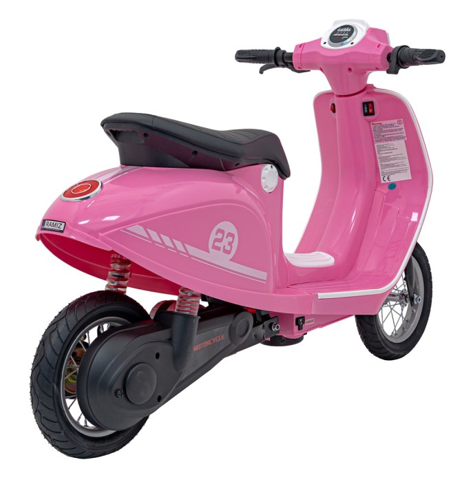 Pojazd Skuter Retro 23 Różowy-10 7856 