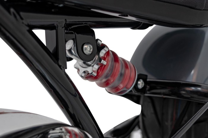 Pojazd Motorek Chopper Warrior Szary-15 7857 