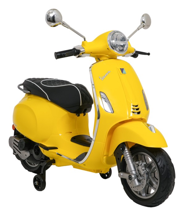 Pojazd Skuter Vespa ROMA Żółty-2 7859 