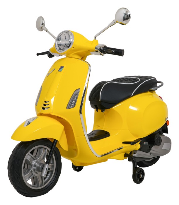 Pojazd Skuter Vespa ROMA Żółty-3 7859 