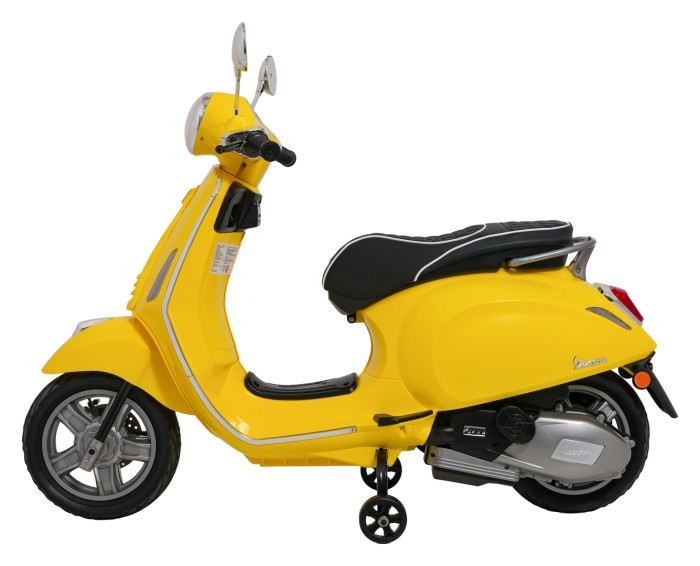 Pojazd Skuter Vespa ROMA Żółty-4 7859 