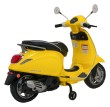 Pojazd Skuter Vespa ROMA Żółty-8 7859 