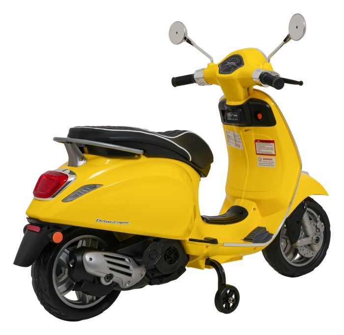 Pojazd Skuter Vespa ROMA Żółty-8 7859 