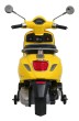 Pojazd Skuter Vespa ROMA Żółty-9 7859 
