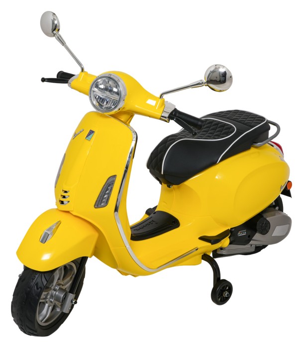 Pojazd Skuter Vespa ROMA Żółty-27 7859 
