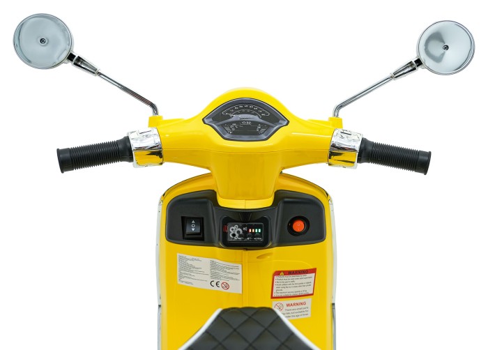 Pojazd Skuter Vespa ROMA Żółty-29 7859 