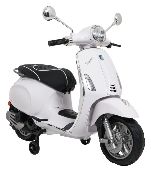 Pojazd Skuter Vespa ROMA Biały motorek dla dziecka-2 7860 