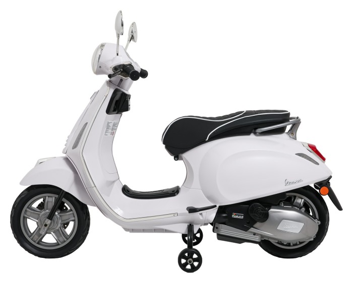 Pojazd Skuter Vespa ROMA Biały motorek dla dziecka-4 7860 