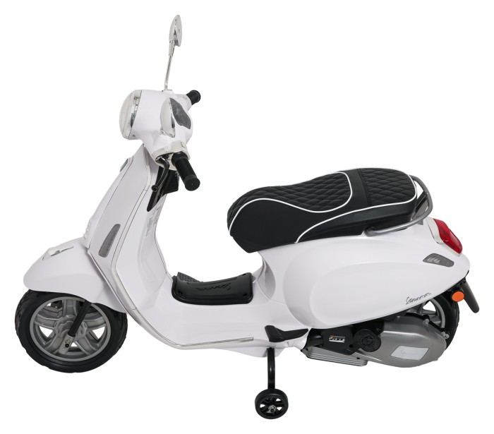 Pojazd Skuter Vespa ROMA Biały motorek dla dziecka-5 7860 
