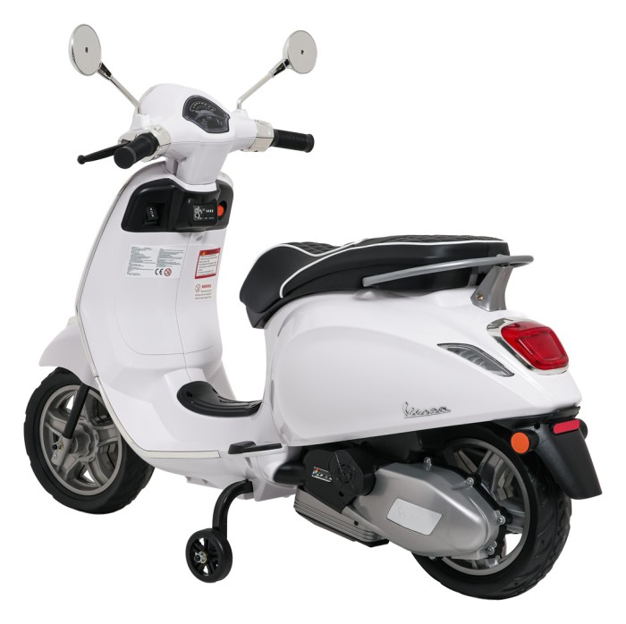 Pojazd Skuter Vespa ROMA Biały motorek dla dziecka-6 7860 