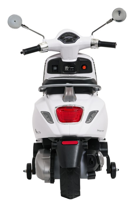 Pojazd Skuter Vespa ROMA Biały motorek dla dziecka-7 7860 