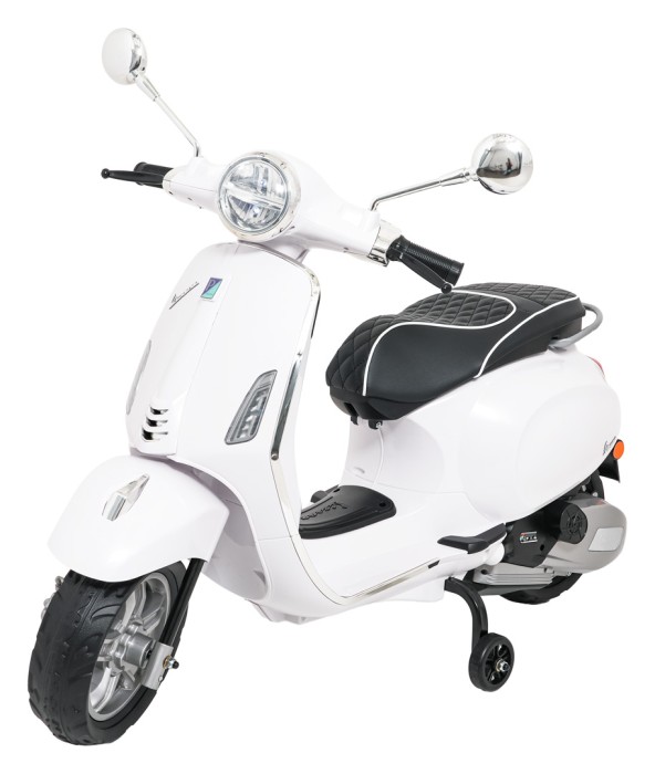 Pojazd Skuter Vespa ROMA Biały motorek dla dziecka-18 7860 