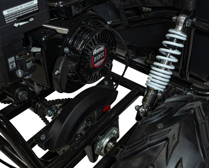 Pojazd BUGGY Spalinowy LUCKY SEVEN Niebieski-4 7880 