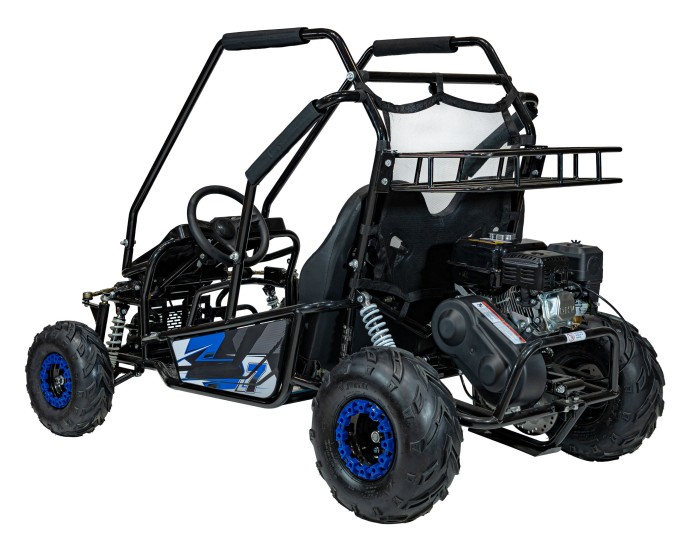 Pojazd BUGGY Spalinowy LUCKY SEVEN Niebieski-16 7880 