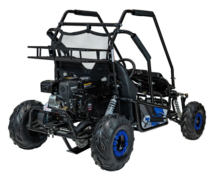 Pojazd BUGGY Spalinowy LUCKY SEVEN Niebieski-18 7880 