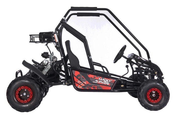 Pojazd BUGGY Spalinowy LUCKY SEVEN LIFT Czerwony-4 7883 