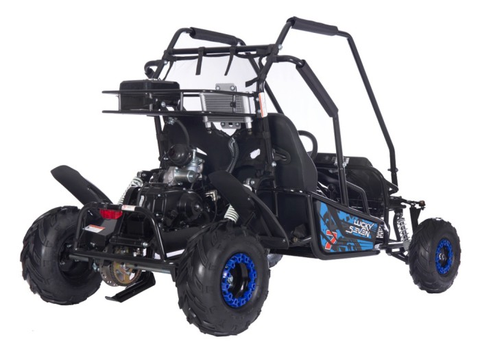 Pojazd BUGGY Spalinowy LUCKY SEVEN LIFT Niebieski-2 7884 