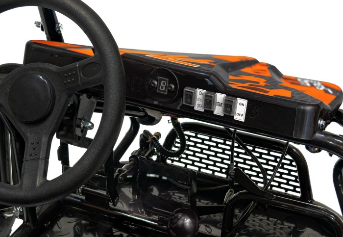 Pojazd BUGGY Spalinowy LUCKY SEVEN LIFT Pomarańczowy-14 7885 