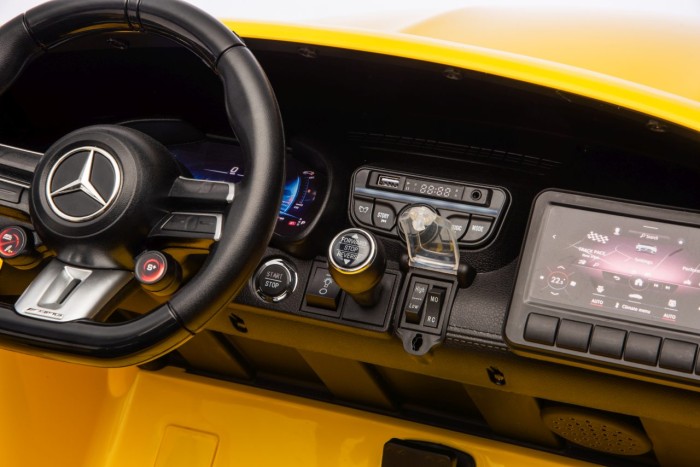 Pojazd Mercedes Benz GT63 AMG Żółty-21 7905 