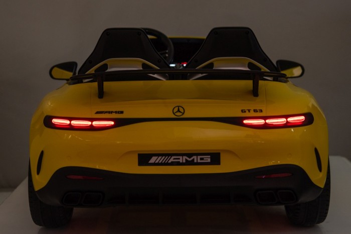 Pojazd Mercedes Benz GT63 AMG Żółty-26 7905 