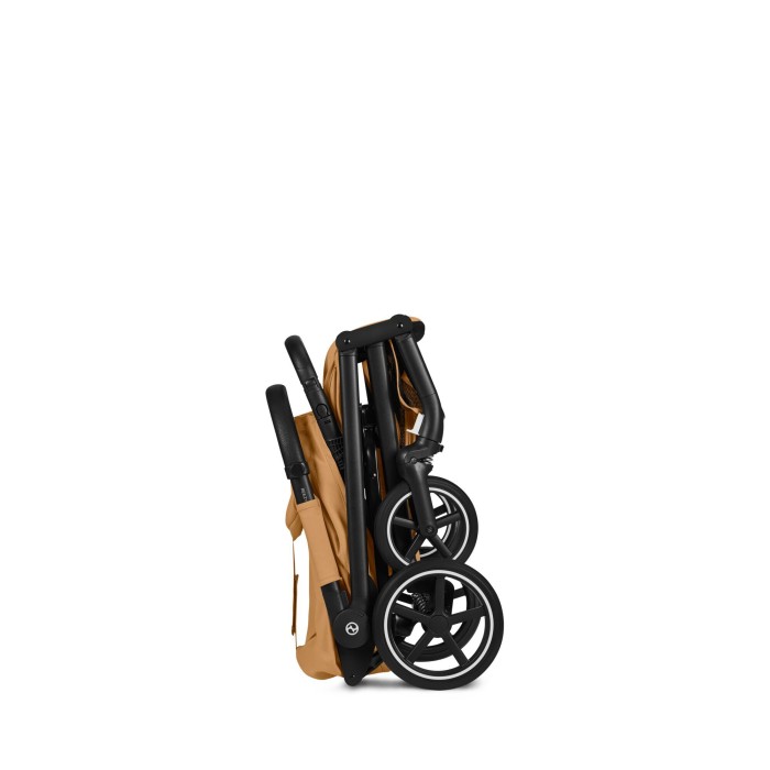 Cybex Beezy 3.0 w kolorze Cinnamon Yellow - wózek złożony