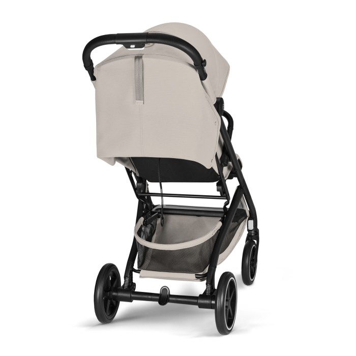 Cybex Beezy 3.0 w kolorze Dune Grey - widok z tyłu