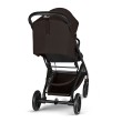 Cybex Beezy 3.0 w kolorze  Chocolate Brown - widok z tyłu