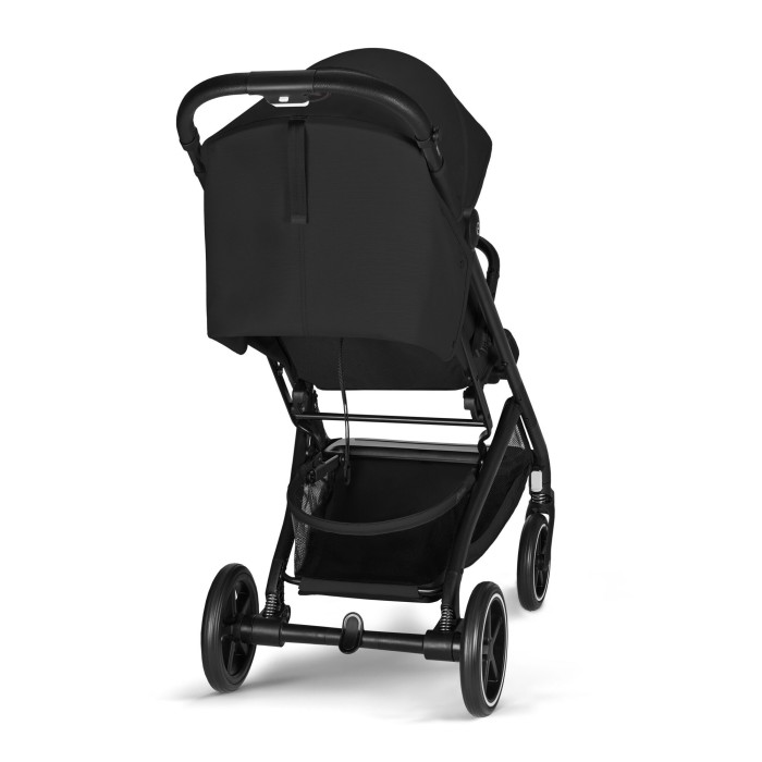Cybex Beezy 3.0 w kolorze Magic Black - widok z tyłu