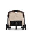 CYBEX Orfeo wózek spacerowy w kolorze Almond Beige - widok złożonego wózka od frontu