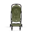 CYBEX Orfeo wózek spacerowy w kolorze Moss Green - widok na siedzisko z pasami