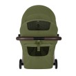 CYBEX Orfeo wózek spacerowy w kolorze Moss Green - daszek z okienkiem wentylacyjnym