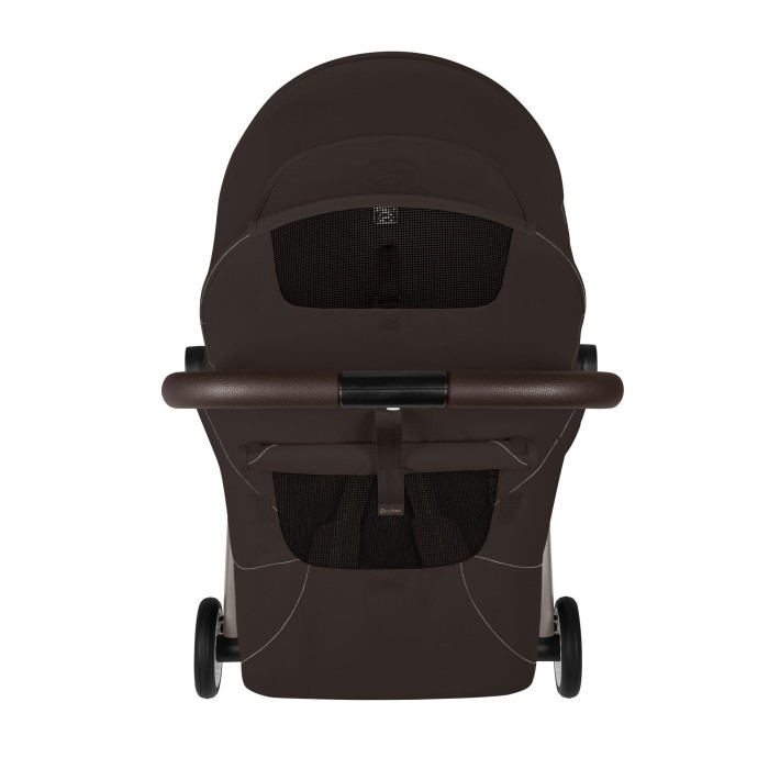 CYBEX Orfeo wózek spacerowy w kolorze Chocolate Brown - daszek z okienkiem wentylacyjnym