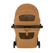 CYBEX Orfeo wózek spacerowy w kolorze Cinnamon Yellow - daszek z okienkiem wentylacyjnym