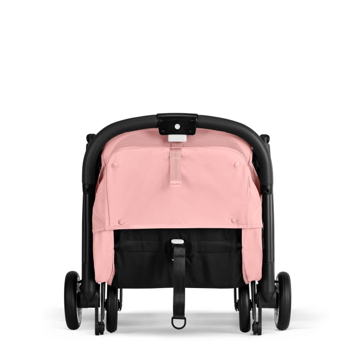 CYBEX Orfeo wózek spacerowy w kolorze Candy Pink - widok złożonego wózka od frontu